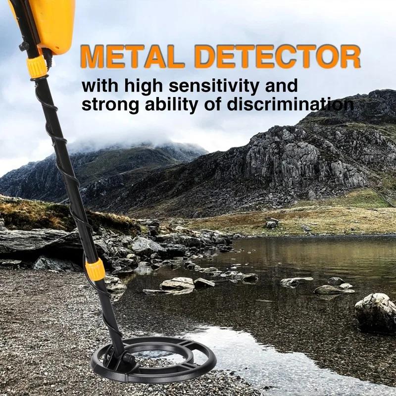 MD930 High Sensitivity Treasure Underground Metal Gold Finder Professional Underground Metal Detector LCD Display Me